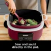 Foodi PossibleCooker PRO MC1000 8.5Qt Multicooker 8 in 1 Slow Cooker, Dutch Oven, Steam Bake Roast Sear Sauté Bread Maker Warmer 3