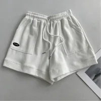 2026 Women's Comfortable Loose Wide-legged Drawstring A Pants Slim Waist Slim Fit Casual Home Versatile Sports Shorts New - Image 6