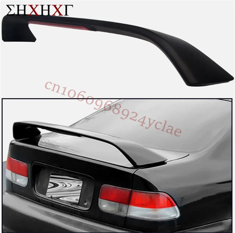 Materiale ABS Spoiler proetctor per HONDA CIVIC 1996-2001 2DR 4DR COUPE EM EJ Si Tronco Spoiler Ala Posteriore Accessori Auto
