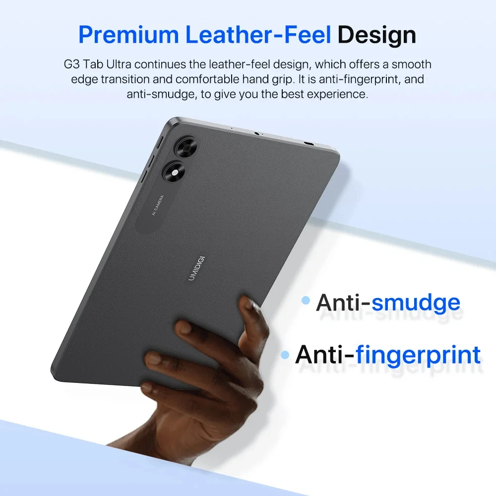UMIDIGI G3 탭 울트라 10.1 인치 HD 디스플레이, AI 얼굴 잠금 해제 태블릿, MTK Helio G99, 8 + 128G, 안드로이드 13, 6000mAh 배터리