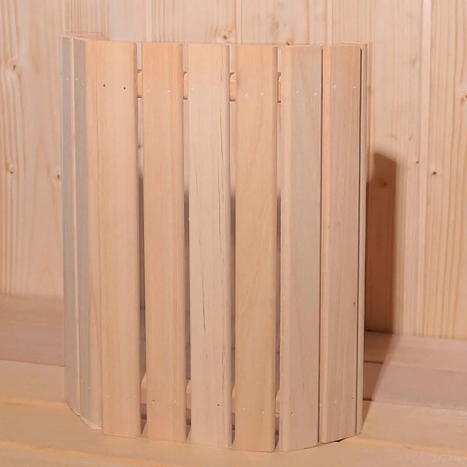 Sauna Room Lampshade Light Lamp Shade Cover Wooden Lampshade Guard Dry Steam Room Fixture for Sauna Room Steam Room Accessories 4