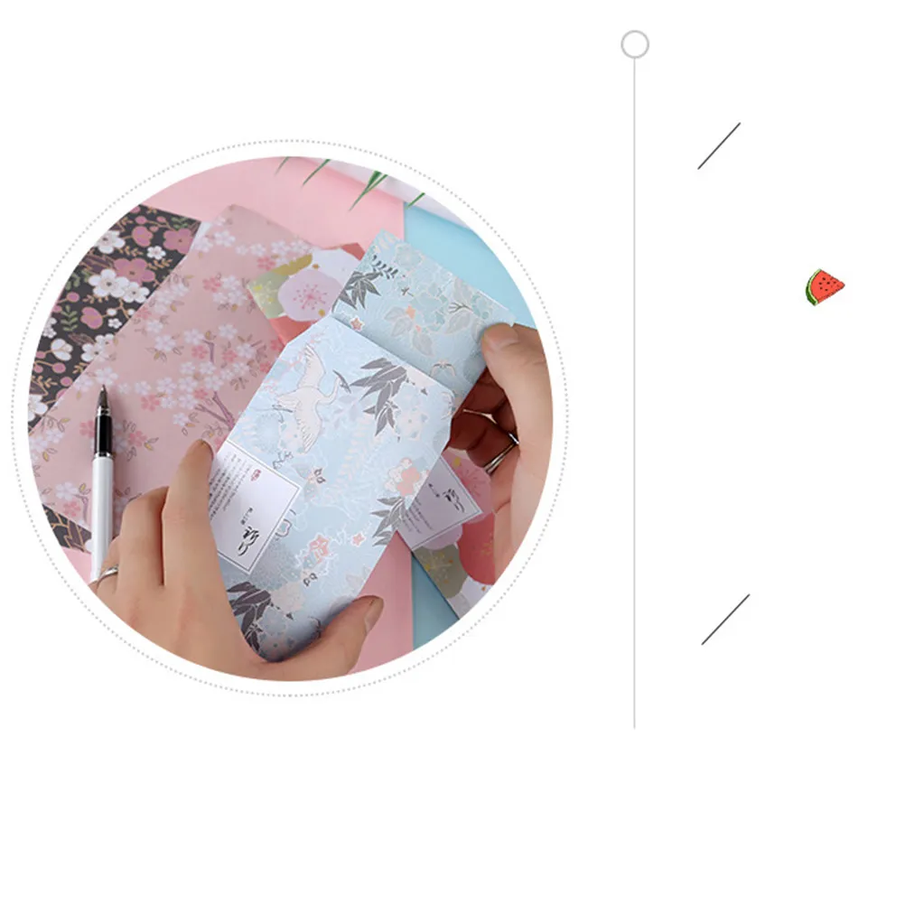 45개/5개입 중국어 편지지 문구류 고급스럽고 예쁜 편지 쓰기용 문구류