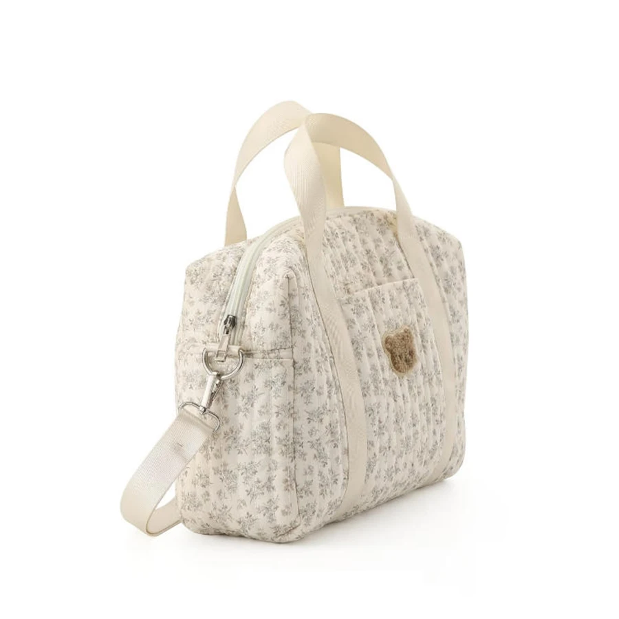 Bolso maternal para bebé bandolera con estampado de osito_voghion.com