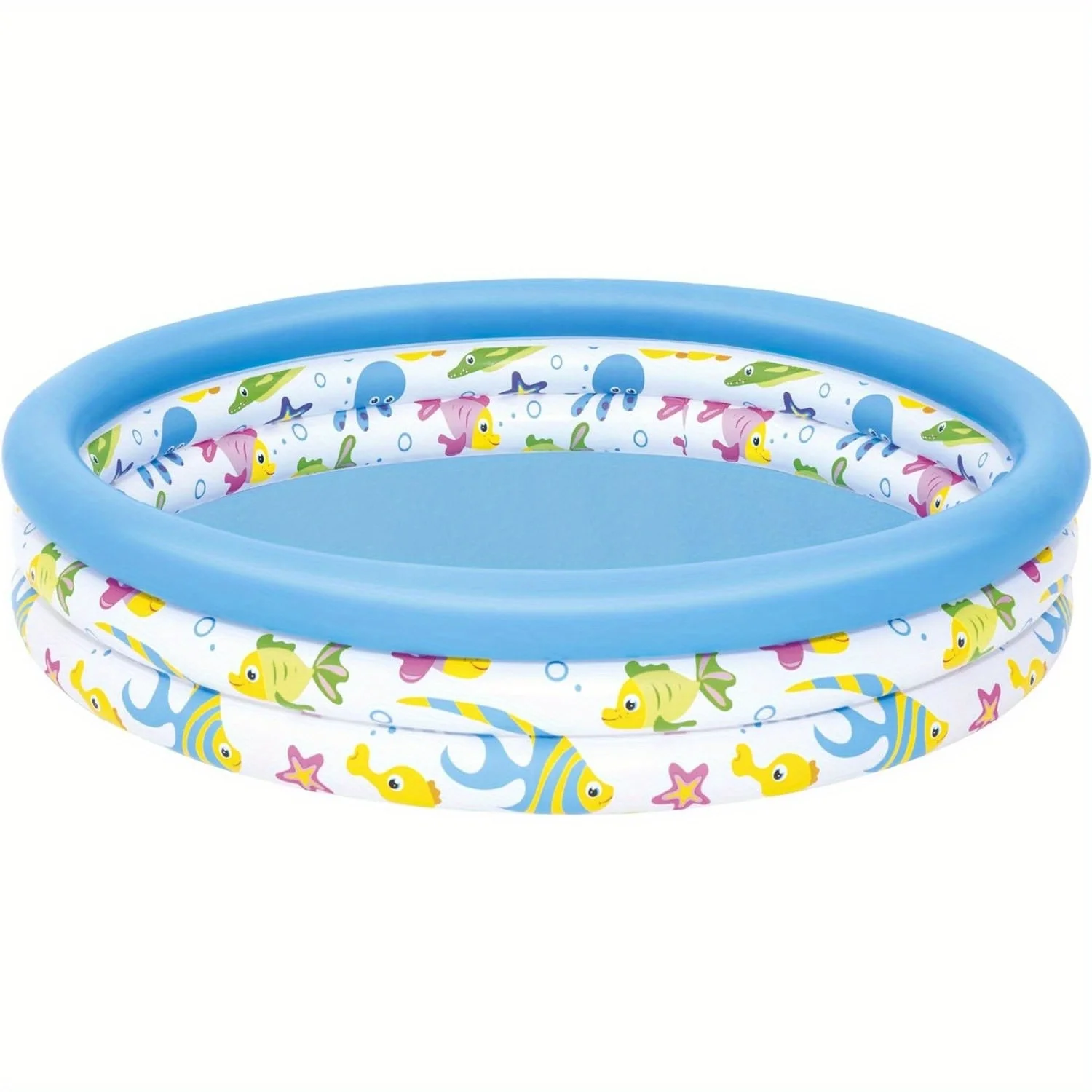 Inflatable Swimming Pool Children's inflatable swimming pool PVC thickened infant swimming tub Bath 122 x 25 cm