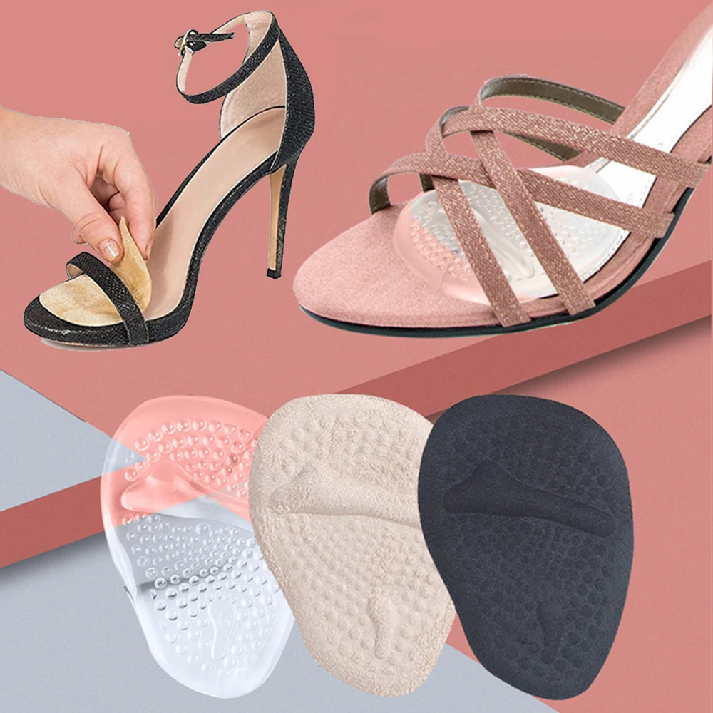 Silikon-Mittelfuß-Fußpolster für Schuhe rutschfeste Gel-Vorfußpolster Damen-High-Heels Sandalen Schmerzlinderung Einlegesohlen ganztägiges Tragen – Detail 13