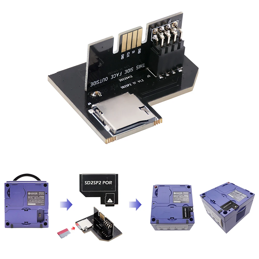 GameCube SD Card Adapter for Serial Port 2