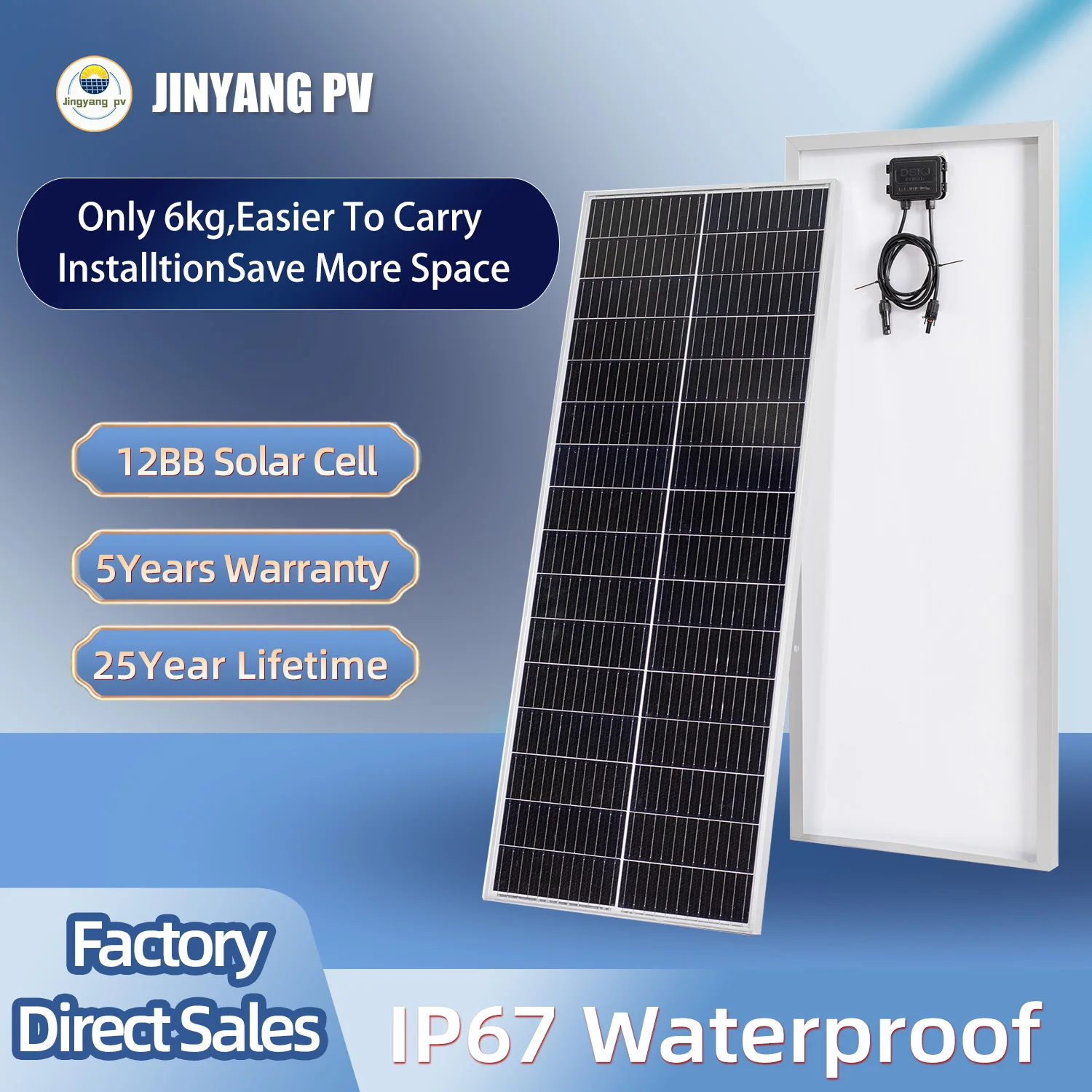 Solar Panel 100W 200W 140W 280W Rigid Glass Solar Panel 12V24V Battery  Charge Panneau Solaire 1000W Kit Solar Generator For Home