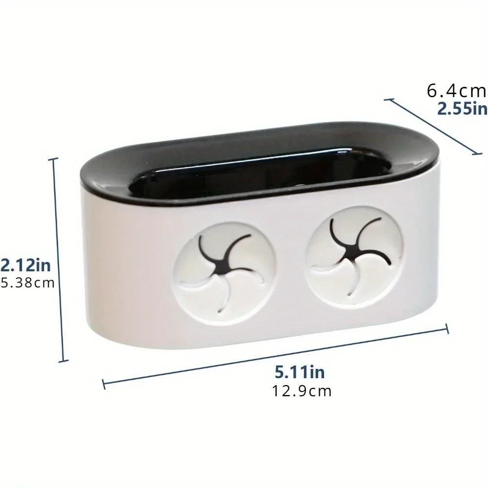 Bathroom Wall Mounted Toothbrush Holder: Wall Mounted, Hanging Toothbrush Holder, and Toothpaste Holder