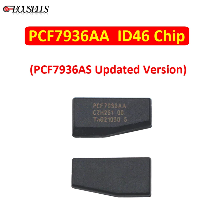 Pcf7936aa id46 auto transponder chip pcf7936 7936aa em branco chip