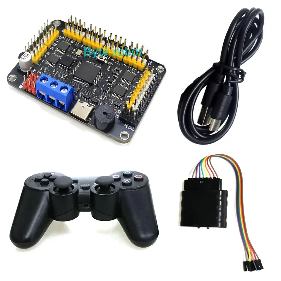 32 Channel Servo Control Board Robot Servo Controller with PC and Ps2 Remote Control Kit FOR Multi Dof Robot Robot arm Robot Car image 8