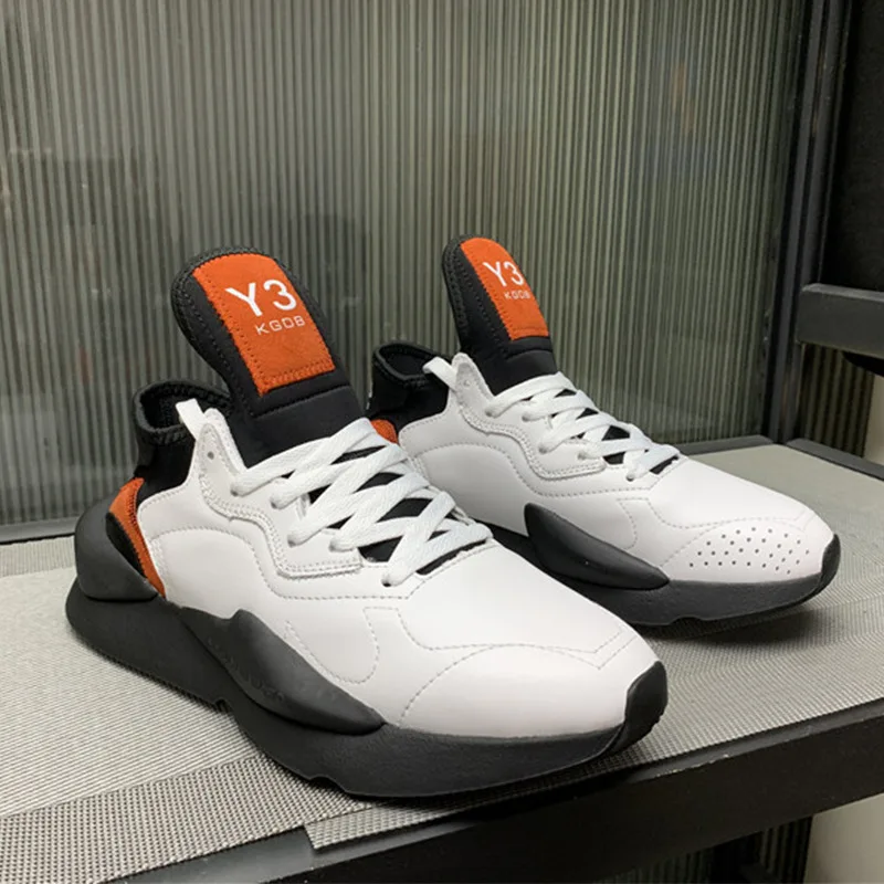

Leather casual shoes Men's sneakers Y3 cowhide women's shoes Hiking shoes Outdoor shoes