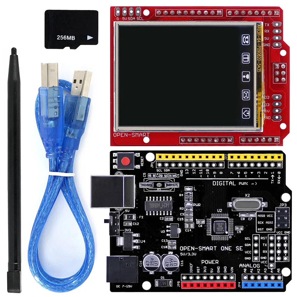 2.2 Inch Tft Lcd Display Module Touch Screen Shield + Atmega328p Board ...