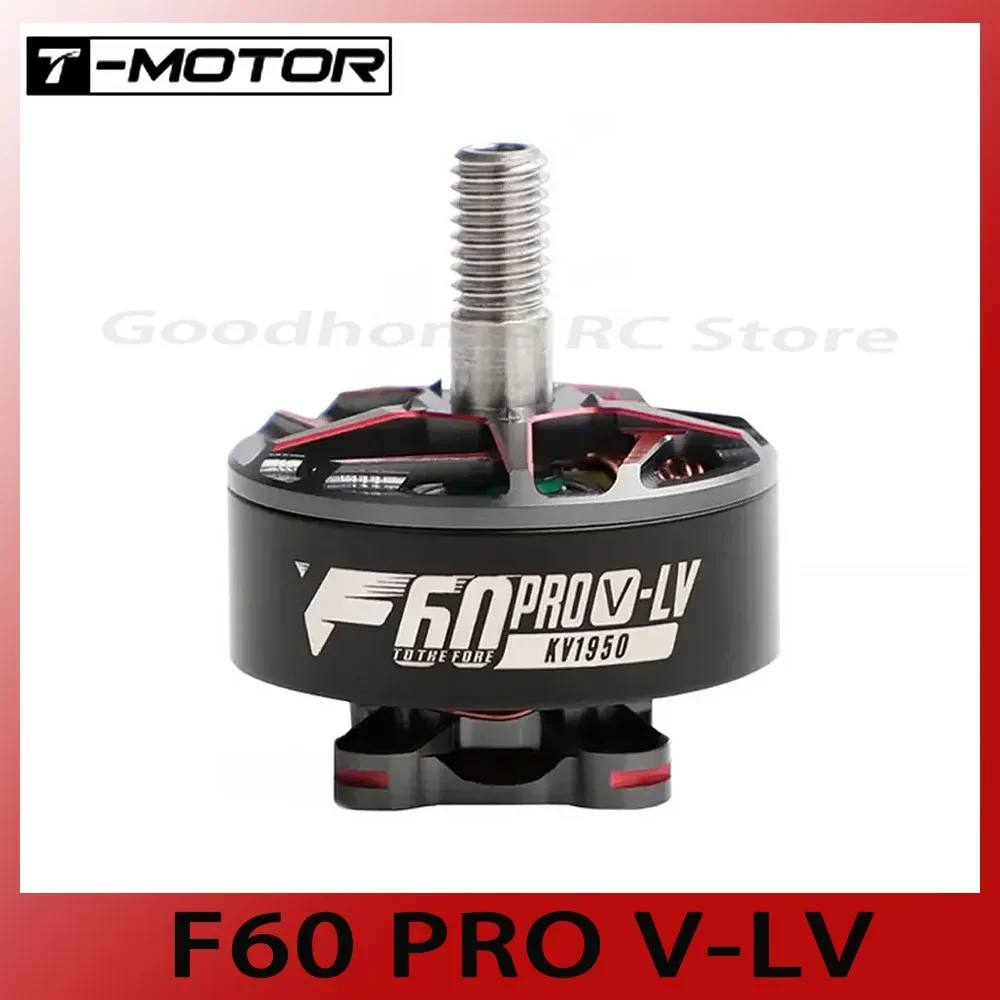

T-MOTOR f60 pro V-LV F60PROV-LV racing motor kv1950 kv2020 for fpv racing drone fpv freestyle frame