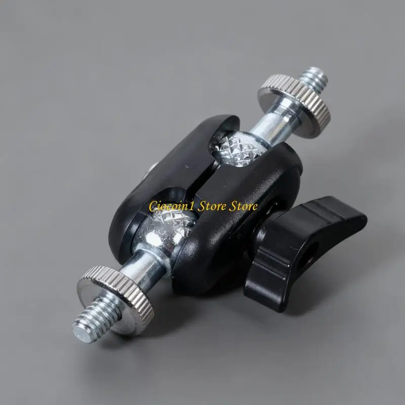 A3PC 고강도 금속 플라스틱 카메라 1/4 더블 볼 데드 어댑터 DIY 프로젝트