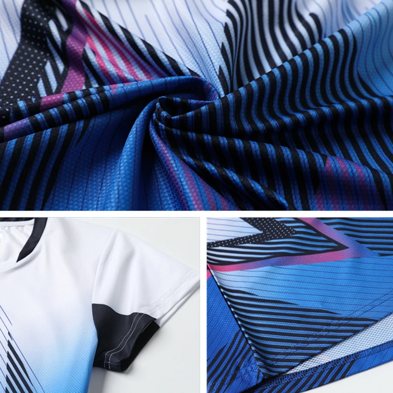 High End Tennis Shirt Women Men Badminton Jersey Shorts Skorts Table Tennis Uniform Training Suit Ping Pong Skirt Sports T-shirt