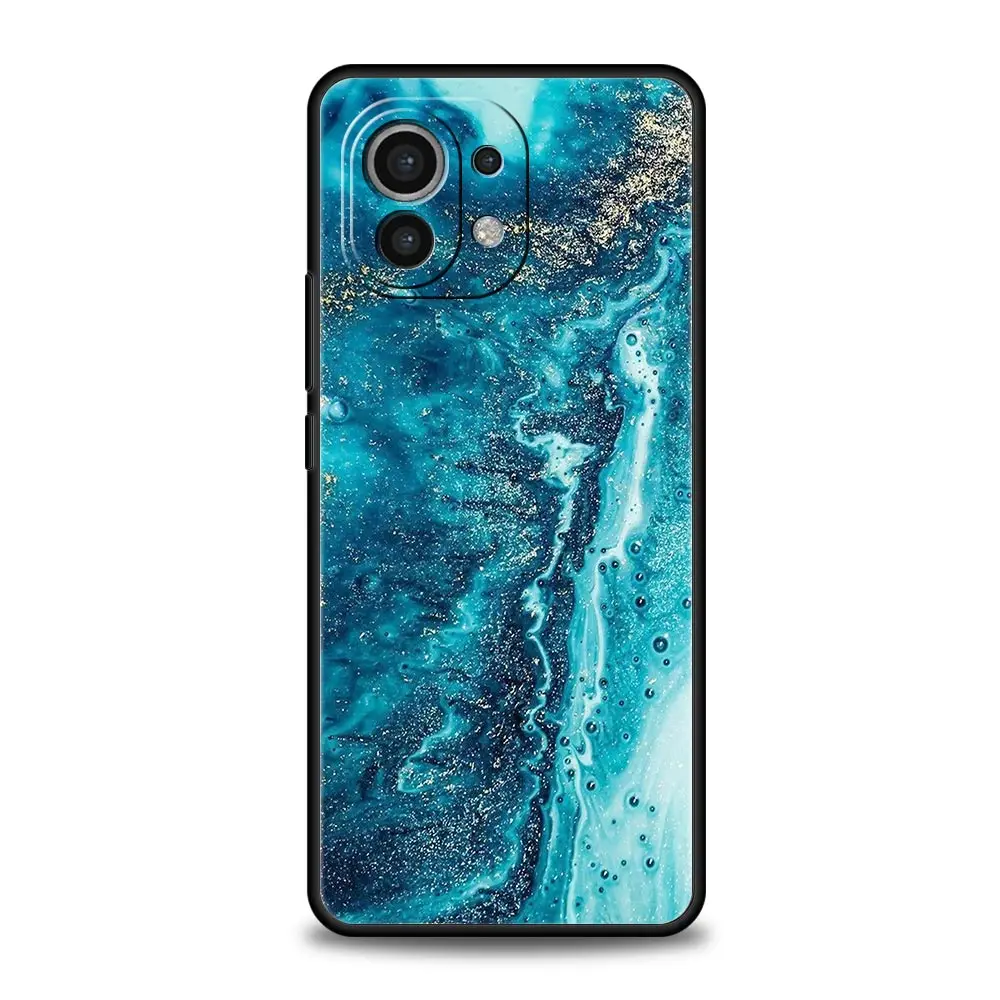 Marble Art Fashion Soft Shell Phone Case Cover