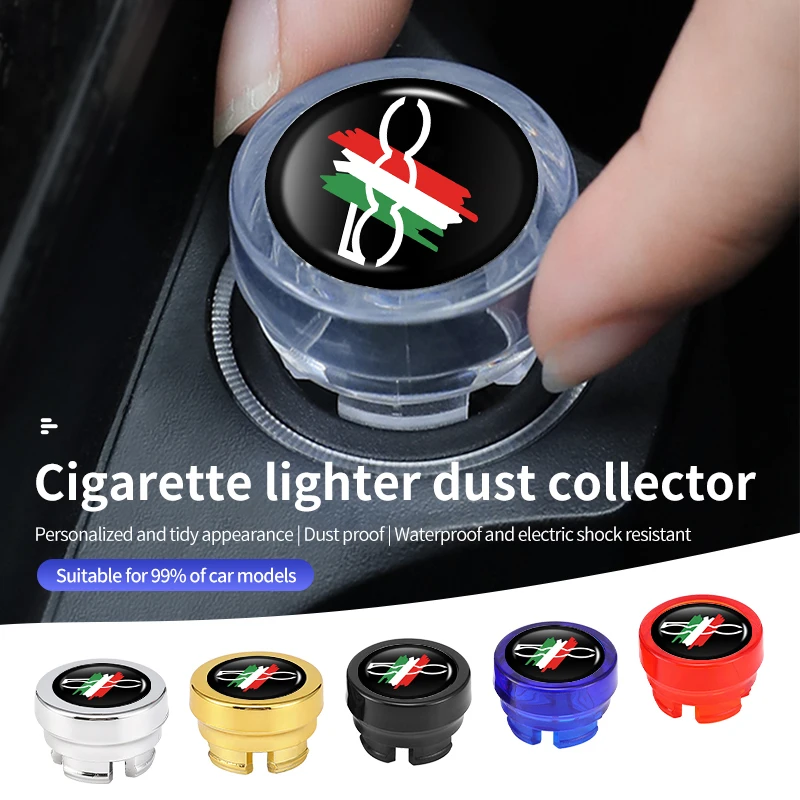 Coperchio Accendisigari Per Auto Tappo Antipolvere Tappo Decorativo Per Fiat Abarth Abarth 124 Abarth 595 500X 500L