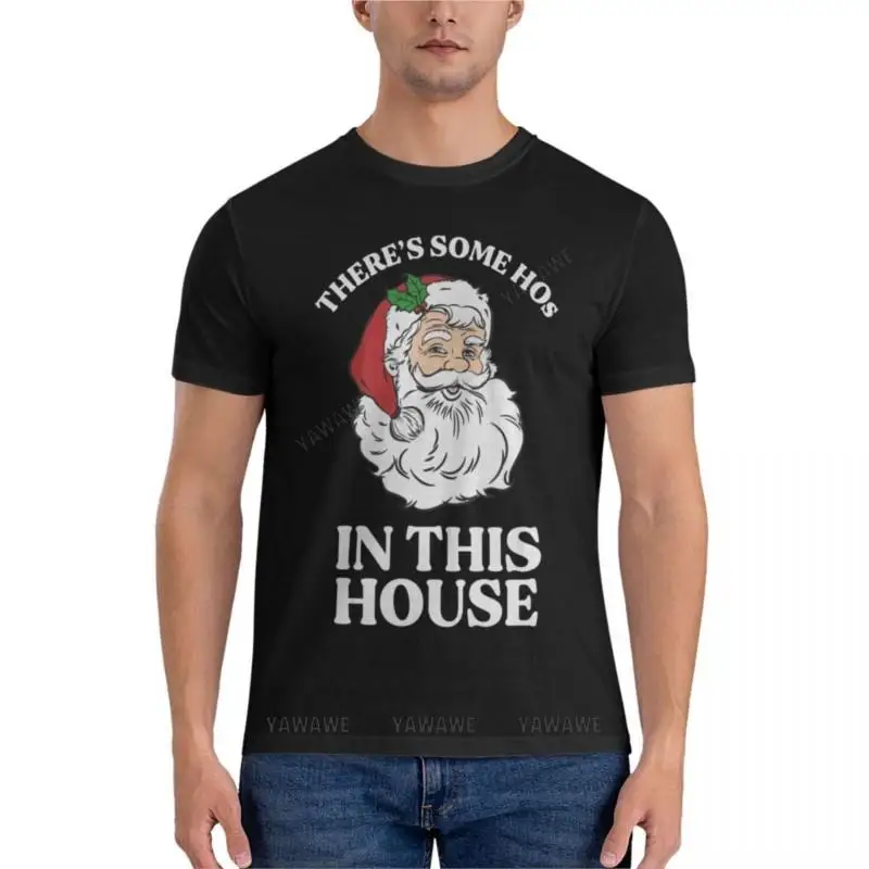 

There's Some Hos In this House Classic T-Shirt mens plain t shirts oversized t shirts for men funny t shirt mens t shirts