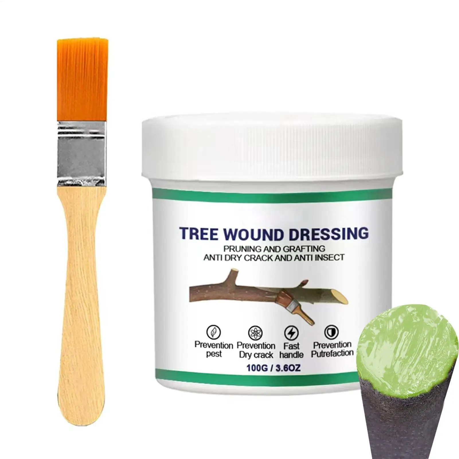 Tree Wound Repair Tree Wound Pruning Sealer & Grafting Plant Grafting Pruning Sealer Bonsai Cut Wound Paste Smear Tree Repair