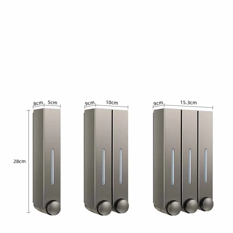 420ML Wall Mounted Bathroom Liquid Soap Dispenser Washing Lotion Hand Sanitizer Kid Family Hotel Kitchen Shower Gel Dispenser 6