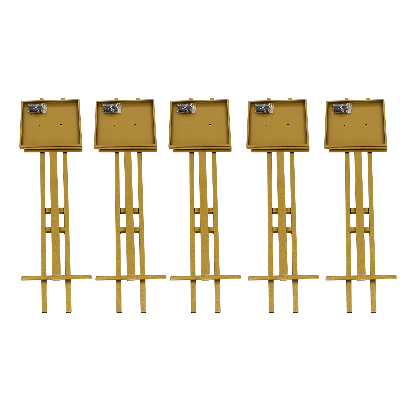 5pcs Floor Standing Poster Frames Adjustable Floor Poster Sign Stand