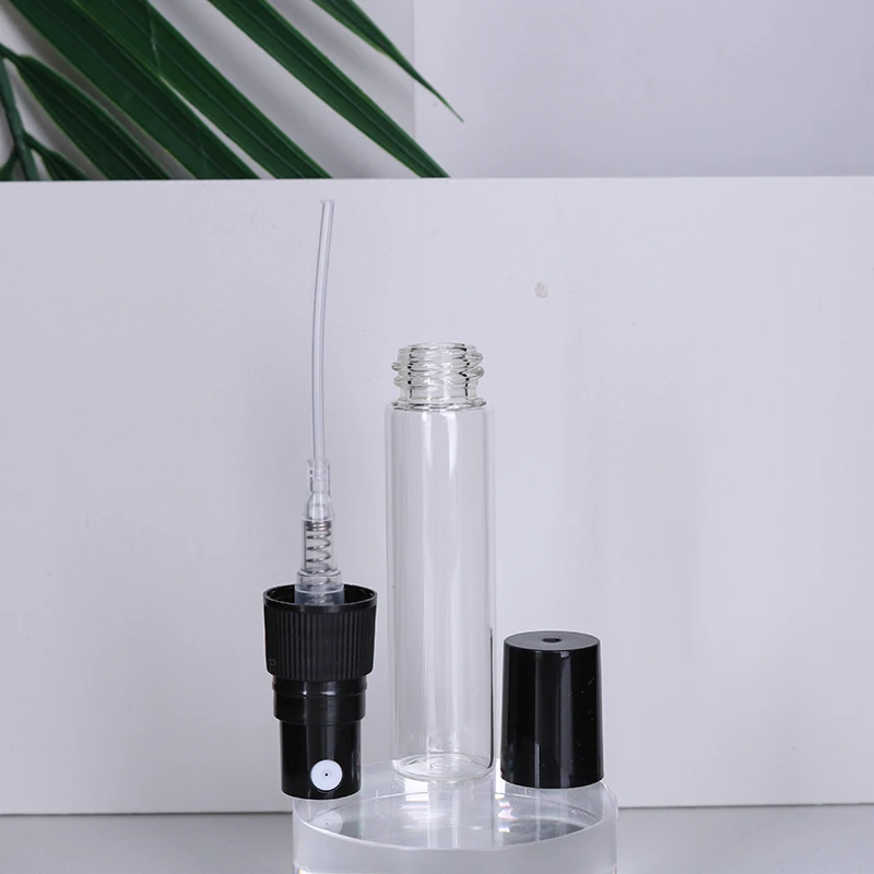 Premium Quality 5ml Glass Spray Bottle - Mini Portable Perfume & Essential Oil Container