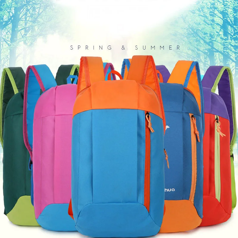 Waterproof Sport Backpack Small Gym Bag Women Pink Outdoor Luggage For Fitness Travel Duffel