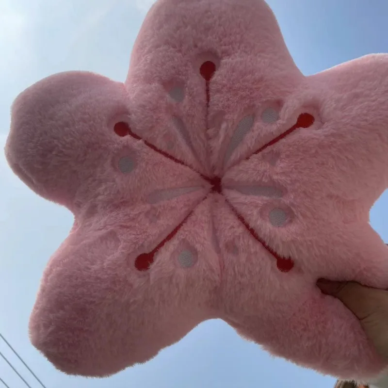 Cute and Comfy Pillow Pink Sakura Cushion – Perfect for Photo Prop or Window Decoration 5
