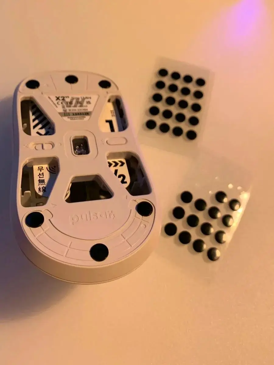 Wallhack (SkyPAD) X X-Raypad Obsidian PRO UHMW-PE Universal Dot Mouse Skates Xraypad UHMW-PE Universal Dot DIY Mice Glide Feet