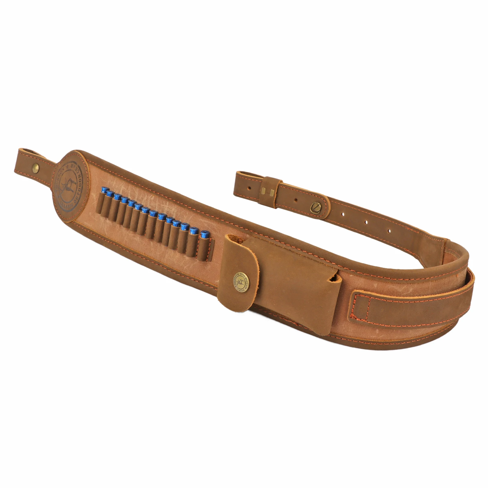 Cinturón De Concha, Escopeta Militar Bandolera De Concha Bandolera De