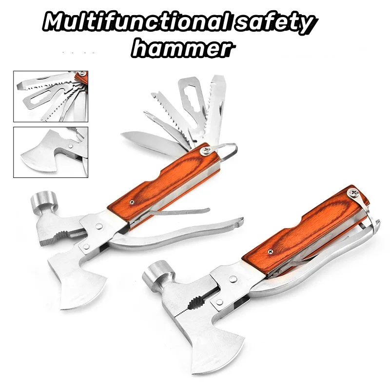 

New Multifunctional Wrench Hammer Knife Pliers Outdoor Camping Survival Tool Labor Saving Tool Stainless Steel Multi-tool Knife