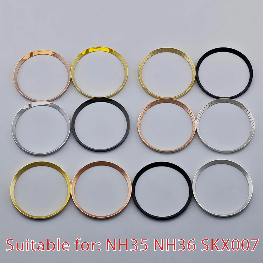Мод 30,5 мм, установка медного кольца для часов SRPD SKX007 SKX009, для NH35 NH36, чехлы для часов, запасные части