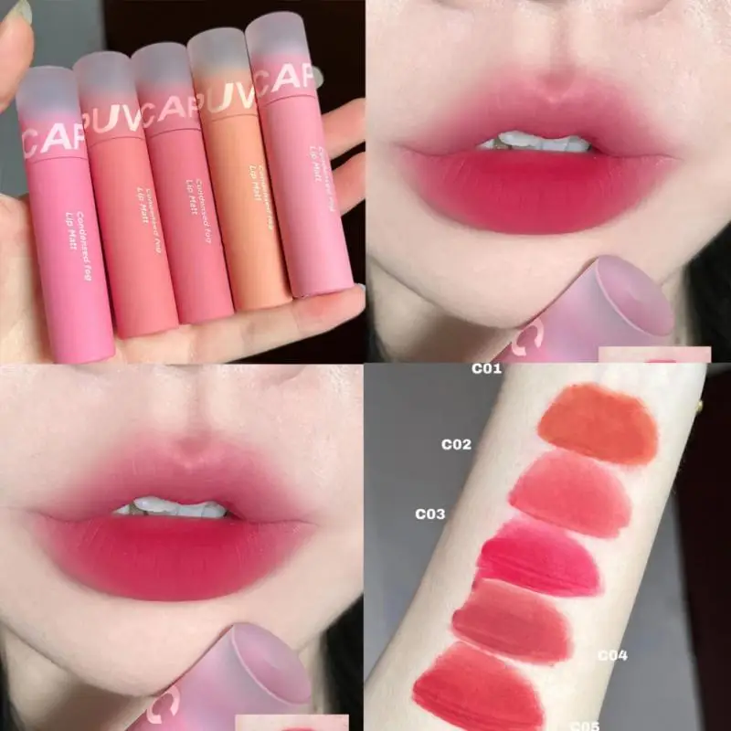 Liquid Lipstick Lip Gloss 5 Colors Waterproof Long Lasting High