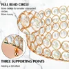 Mirror Cosmetic Plate, Round Glass Perfume Plate, Suitable for Dressing, Jewelry and Cosmetics Storage, Gift Home Decoration 5