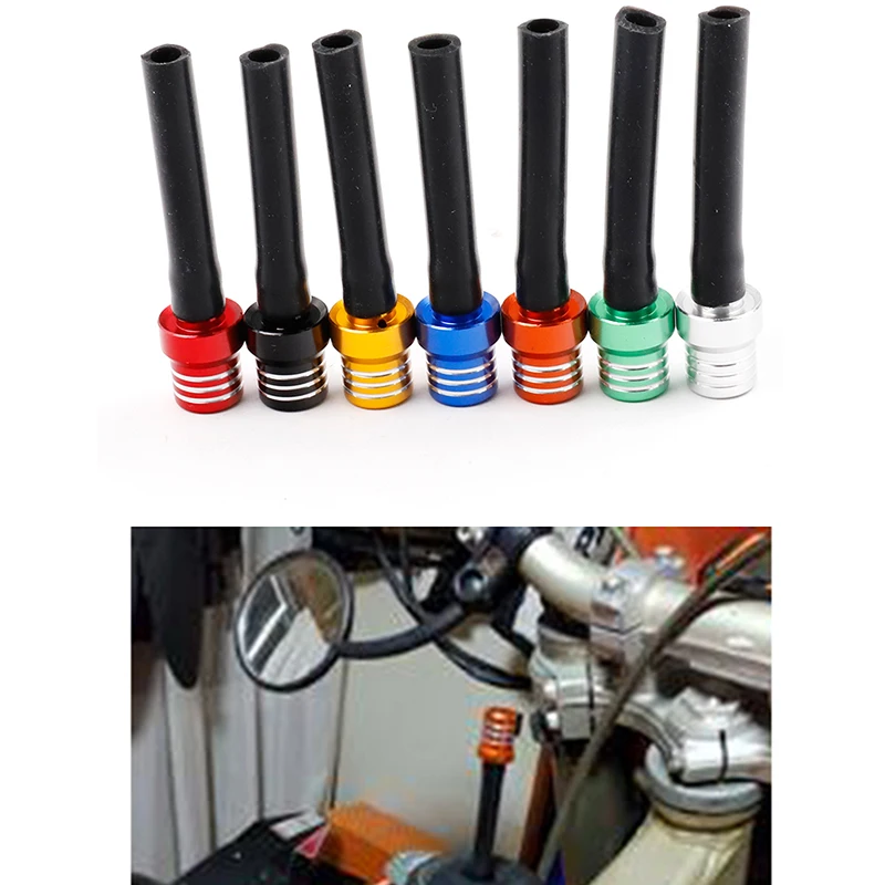 Gas fuel cover valve exhaust pipe for SX F EXC ADV CRF YZF WRF KXF RMZ 125 250 300 350 450 990 quad motorcycles