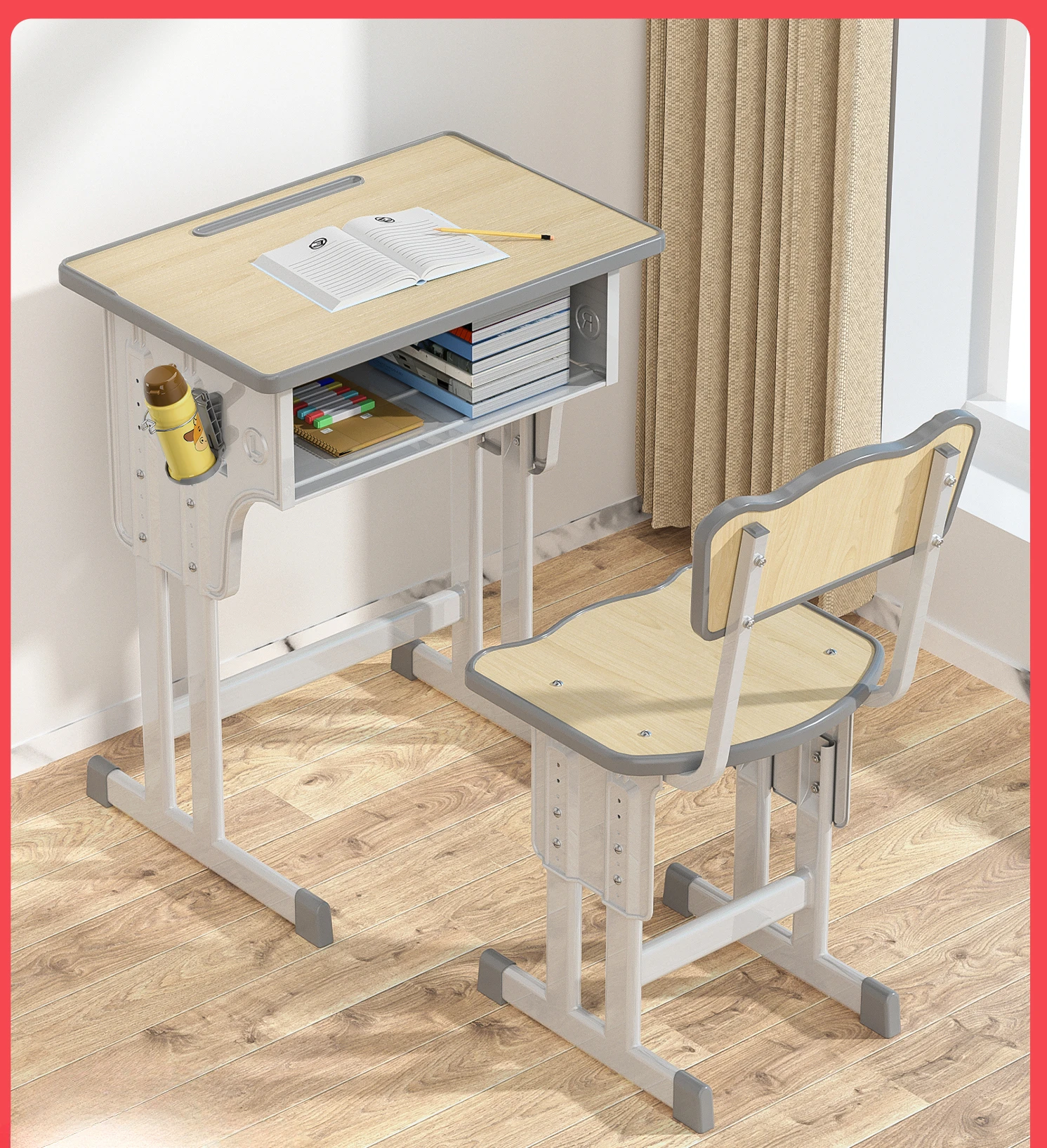 scrivania-da-studio-per-bambini-scrivania-scrivania-per-uso-domestico-scrivania-regolabile-e-set-di-sedie