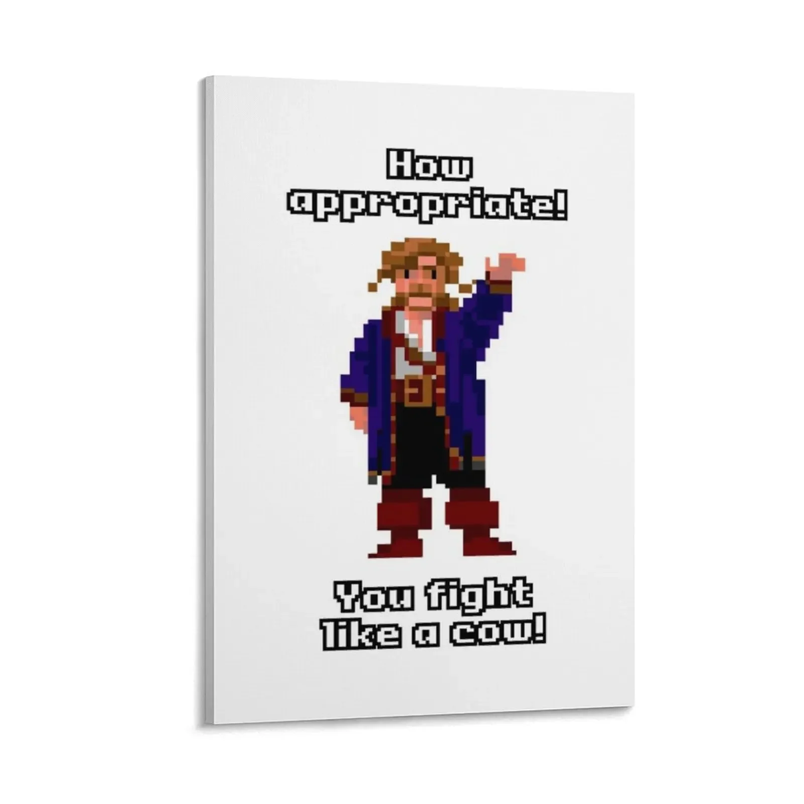 

You fight like a cow! Canvas Painting Posters on the wall house decoration living room decoration