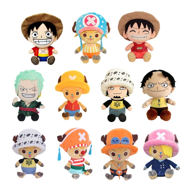 Takara tomy um pedaço macaco d luffy zoro sanji usopp blocos tijolo pixel  arte decoração diy brinquedos crianças presentes de aniversário natal -  AliExpress