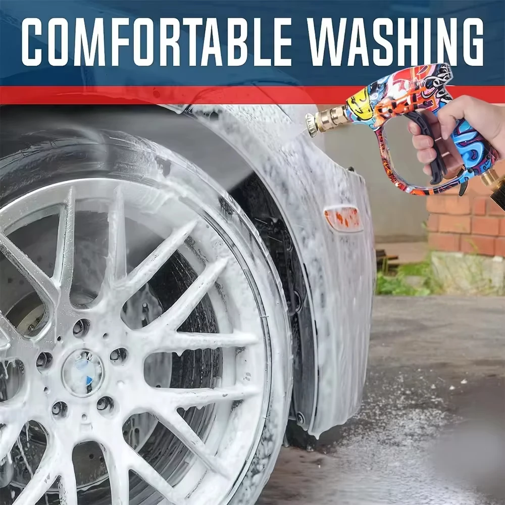 Outdoor high pressure washing machine water gun car cleaning hose connector quick connector nozzle for Karcher Nilfisk Parkside 2