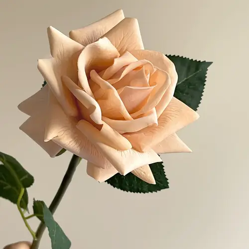 5Pcs/lot High-end Autumn Artificial Rose Real Touch Flowers Wedding Decor Bridal Bouquet Party Floral Moisturizing Rose Flowers - Image 8