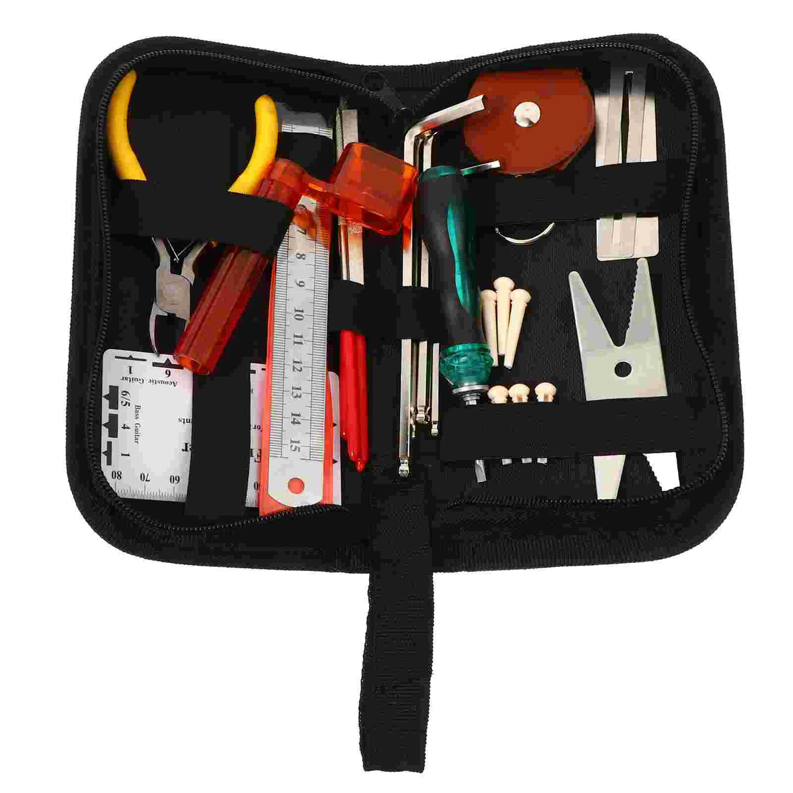 

1 Set/22pcs Practical Guitar Tool Kit String Repairing Maintenance Tools Set