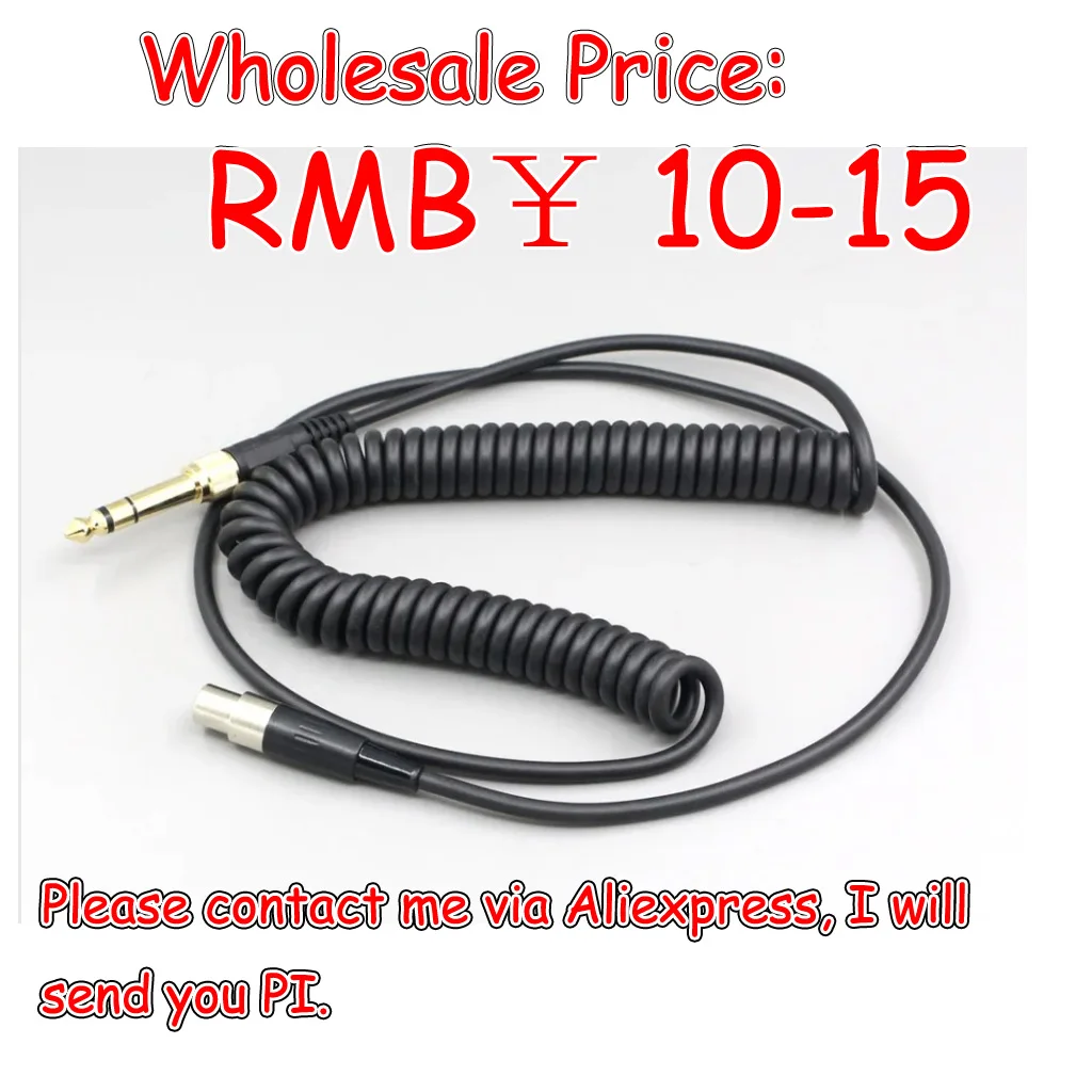 

Coiled Cable For AKG Q701 K702 K271s 240s K271 K272 K240 K141 K171 K181 K267 K712 Headphone