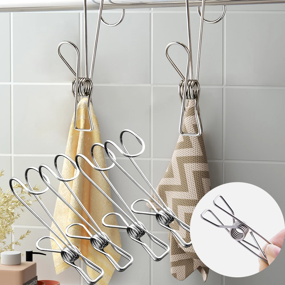 

Rust-proof Wall Mount Stainless Steel Material Stainless Steel Anti-fracture Sponge Washcloth Stainless Steel Small Clip Hanger