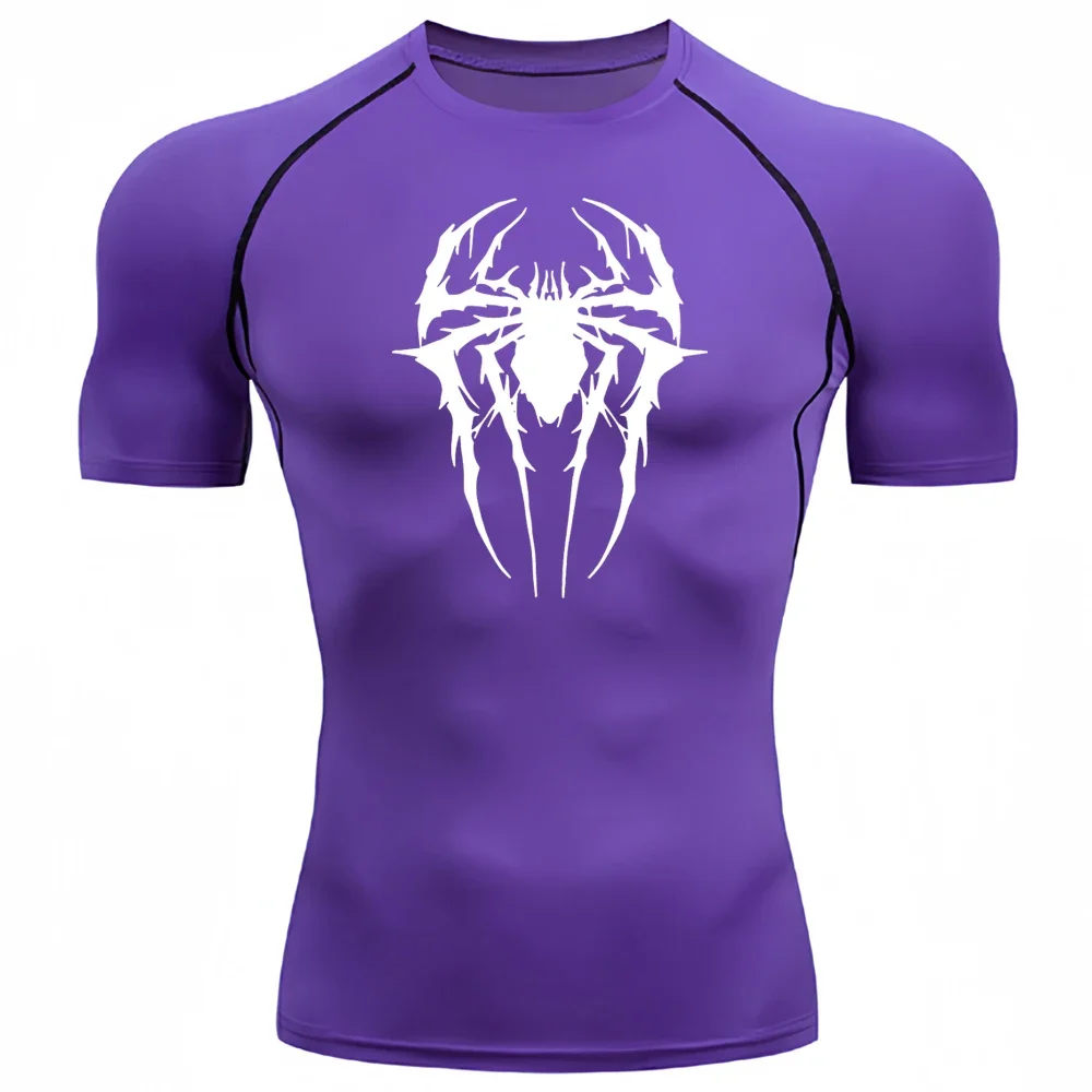 men's compression shirts long sleeve base-layer quick dry workout T-shirts sports running tops gym comprehensive training tops 5