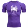 men's compression shirts long sleeve base-layer quick dry workout T-shirts sports running tops gym comprehensive training tops 5