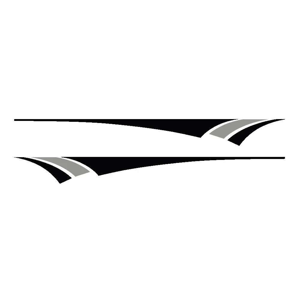 2 قطعة RV سيارة شاحنة عائم قارب مقطورة الجانب لهجة الشارات الرسومات المشارب gy-033