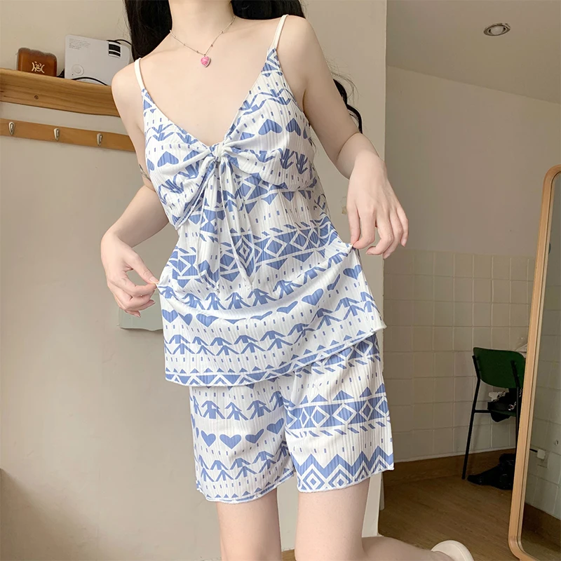 Pajamas women's new feather girl sling comfortable home wear sexy sleepwear camisones  para dormir ملابس مثيرة للجماع - AliExpress