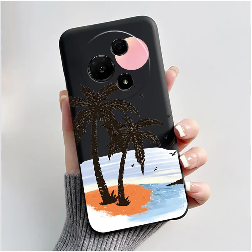 Aesthetic Cute Cat Soft Silicone Black Protective Phone Case Cover