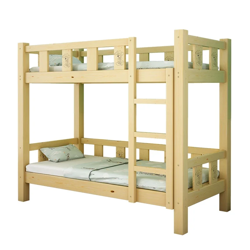 

Kindergarten bed lunch bed trusteeship class pupils nap solid wood childrens bunk