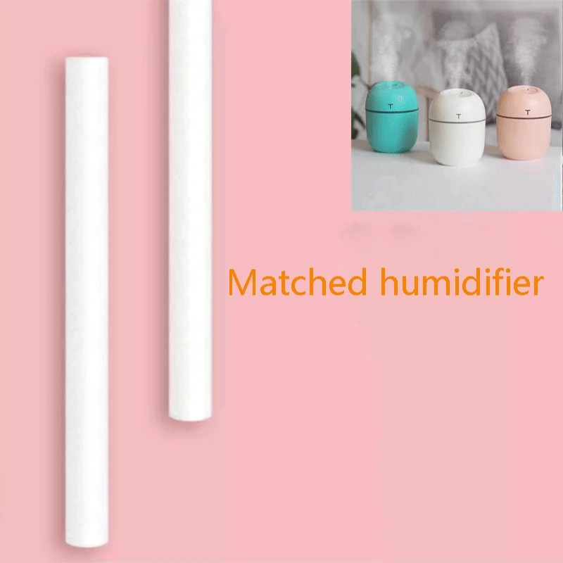 10Pcs Air Humidifier Filters Aroma Diffuser Filters Mist Maker Replace Parts Cotton Swabs Air Humidifiers Spare Filter 8*103mm